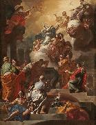 Francesco Solimena LAssomption et le Couronnement de la Vierge Germany oil painting artist